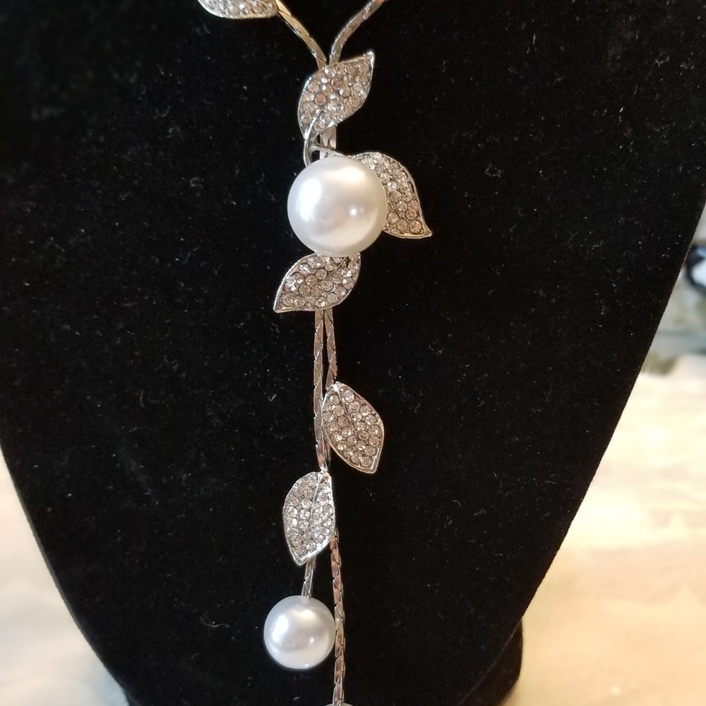 pearl long Necklace